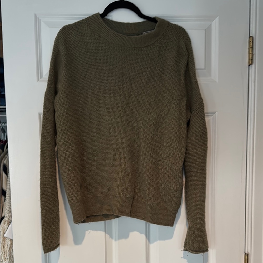 Cozy Olive Green Sweater